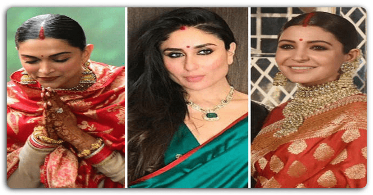 अनुष्का से लेकर ऐश्वर्या तक इन 6 अभिनेत्रियों को सिंदूर से बेहद प्यार है, भारतीय संस्कृति की है दीवानी।।